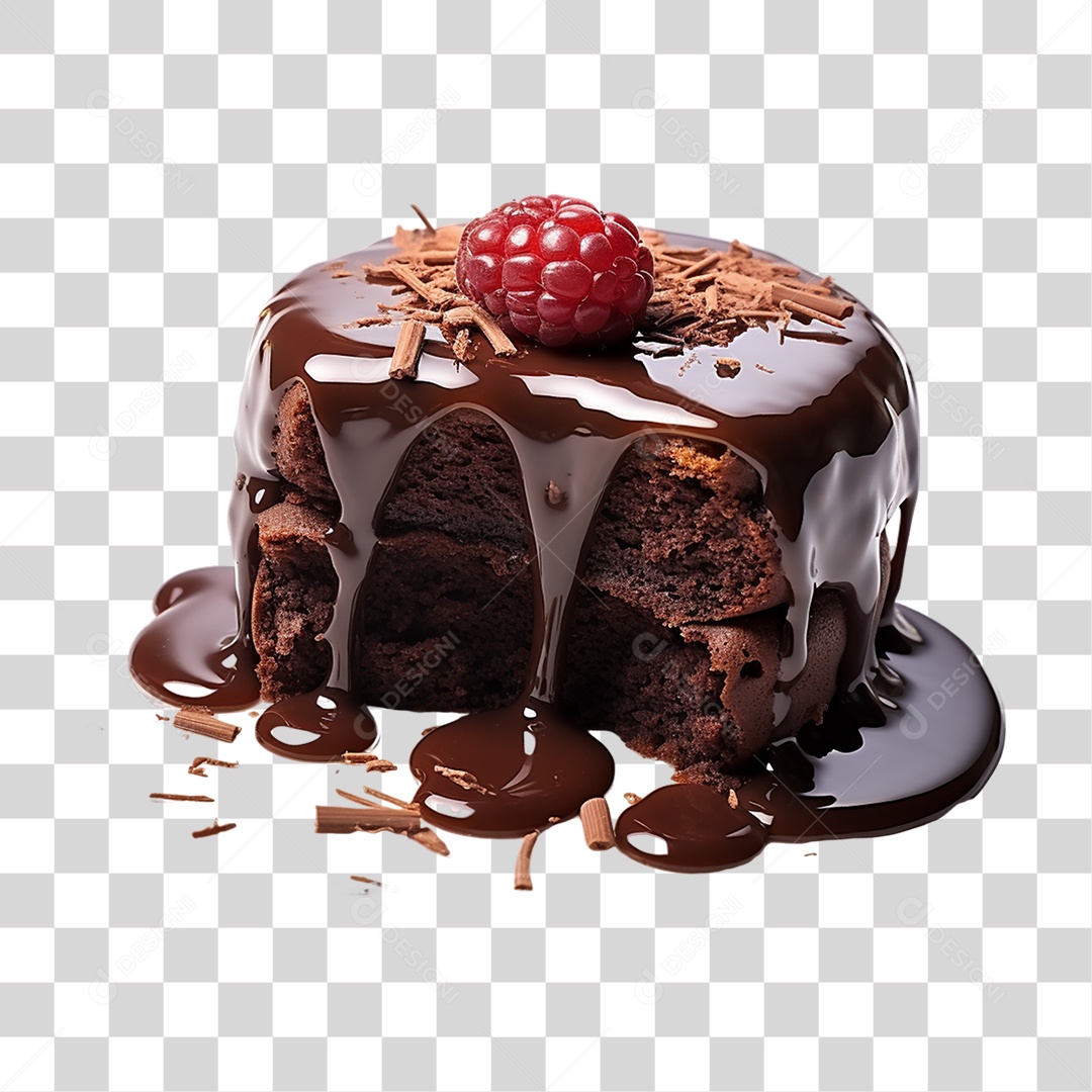Bolos de Chocolate PNG Transparente