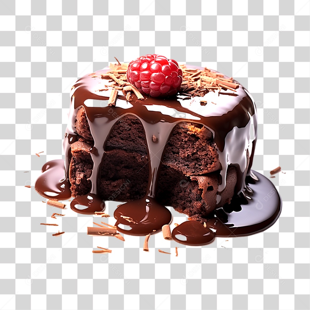 Bolos de Chocolate PNG Transparente