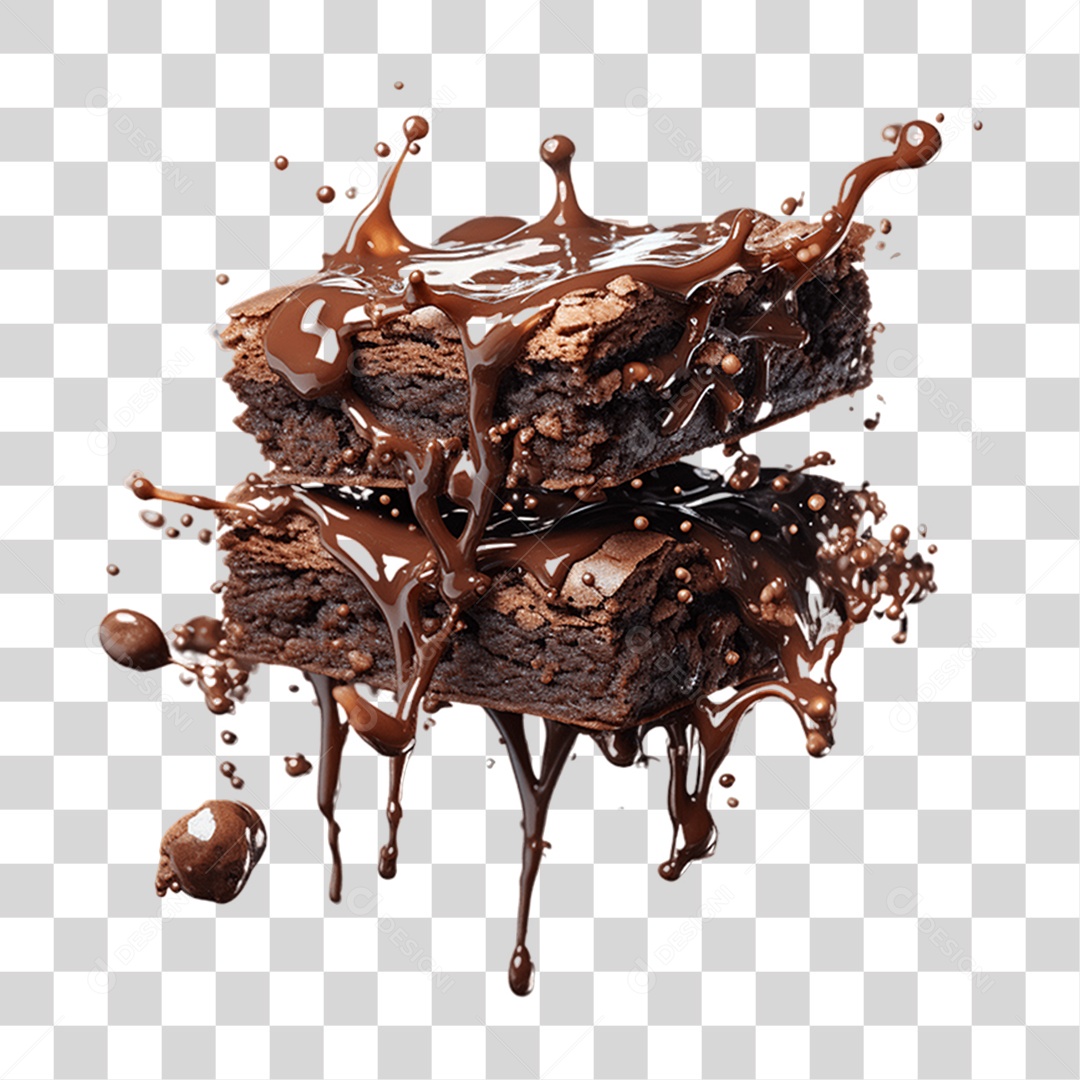 Bolos de Chocolate PNG Transparente