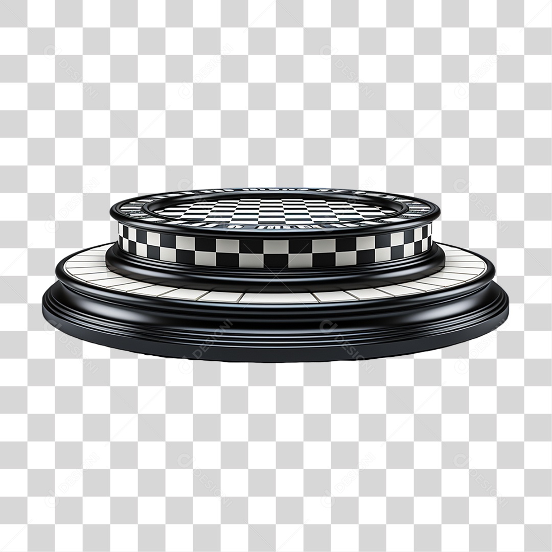 Cenário Pódio Podium de Exposição PNG Transparente