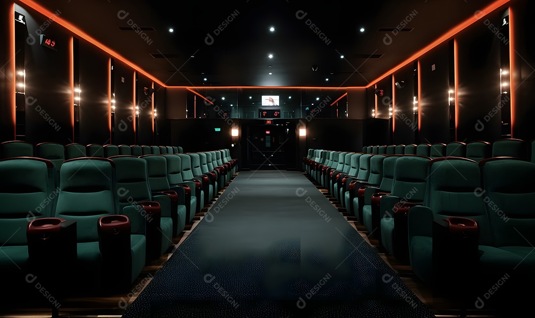 Corredor das poltronas do cinema brasileiro