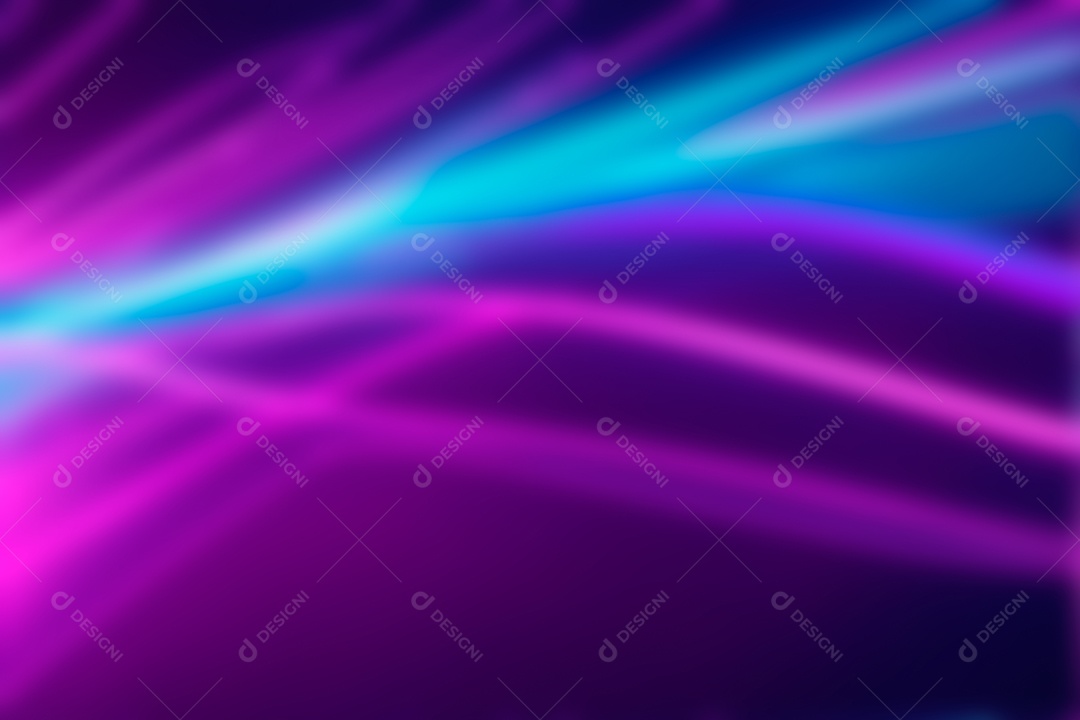 Papel de parede futurista de estilo neon azul e rosa brilhante sem foco.