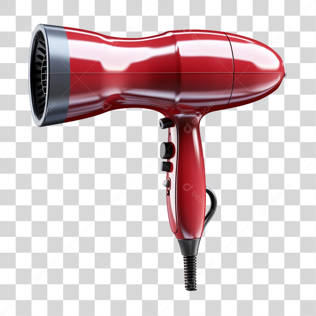Secador de Cabelo PNG Transparente