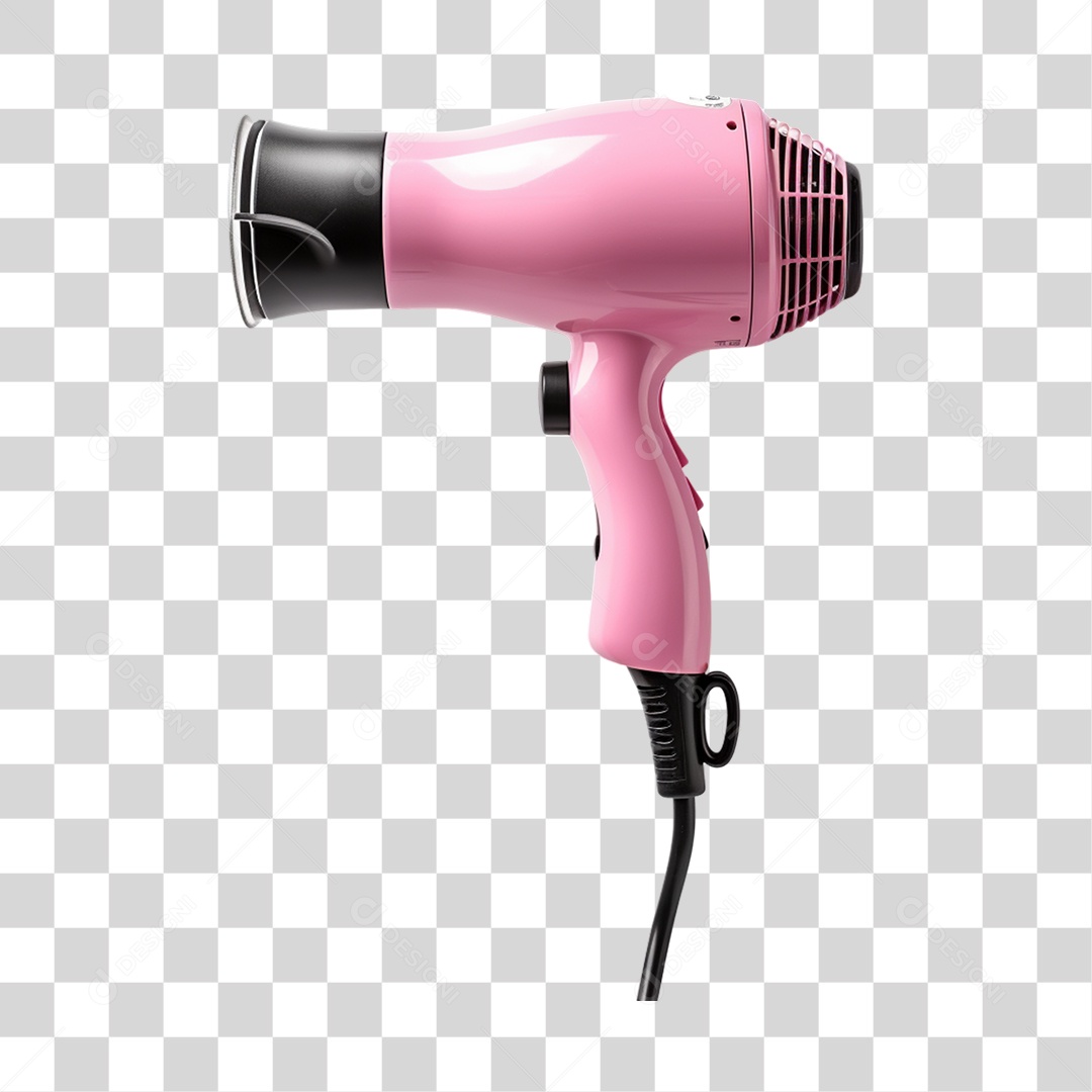 Secador de Cabelo PNG Transparente