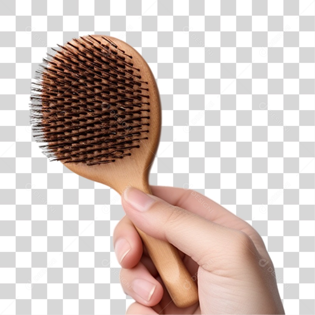 Escova de Cabelo PNG Transparente