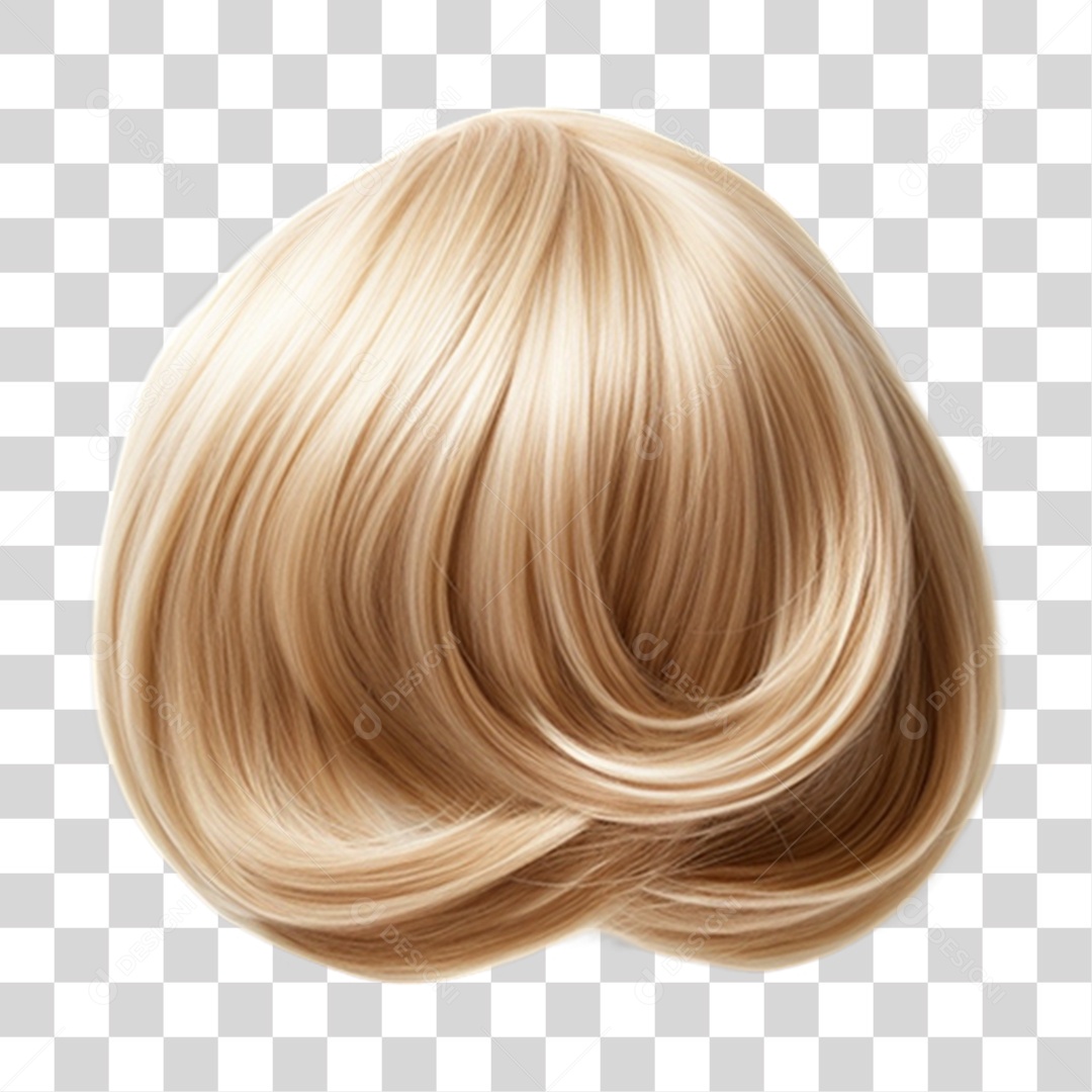 Peruca de Cabelo PNG Transparente