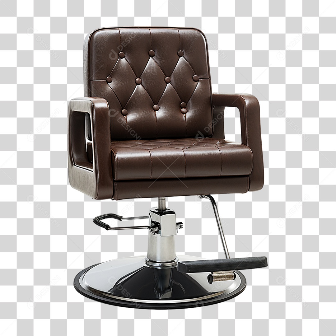Cadeira para Corte de Cabelo PNG Transparente