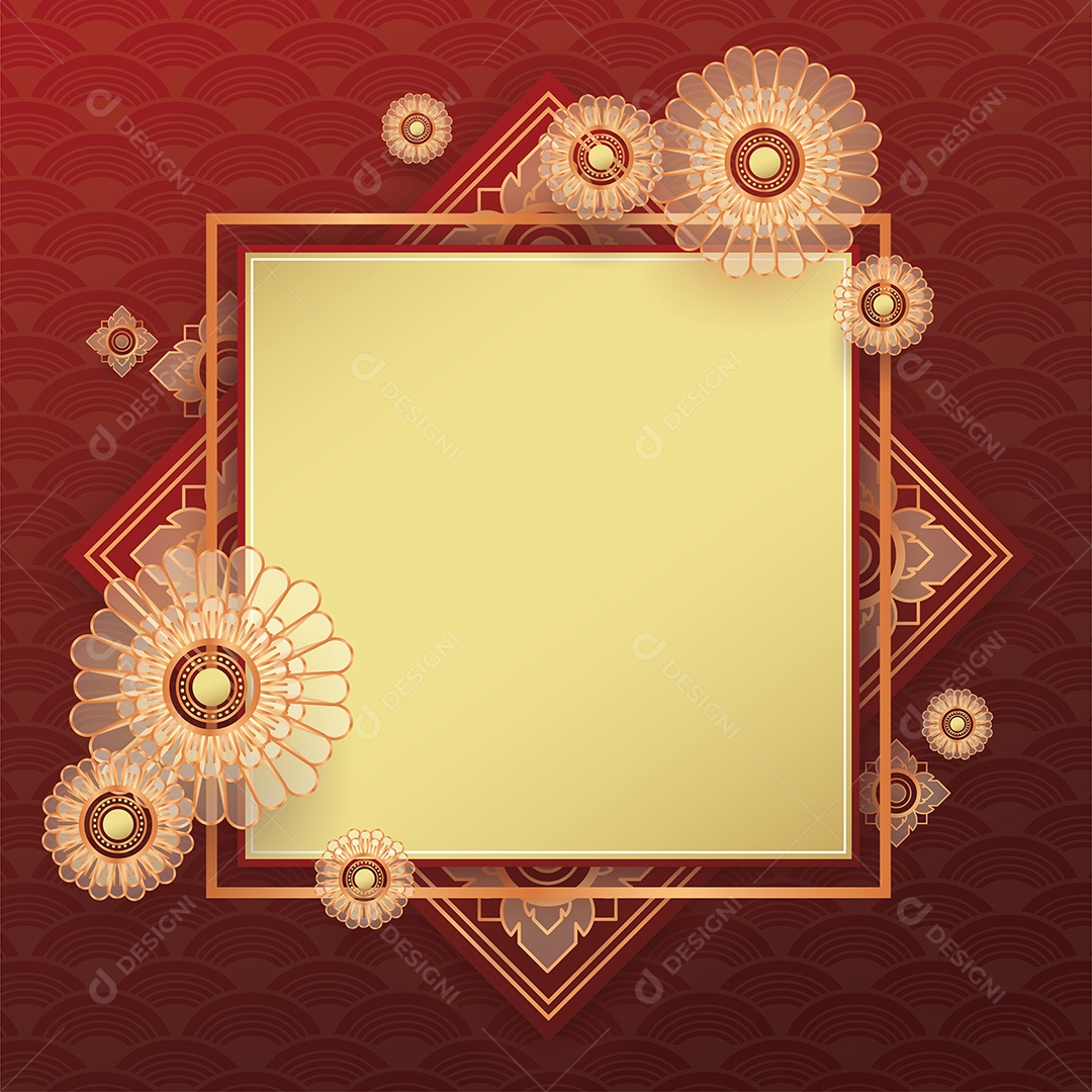 Pódio de Design de Estilo Tailandês para Vários Anúncios Vetor EPS