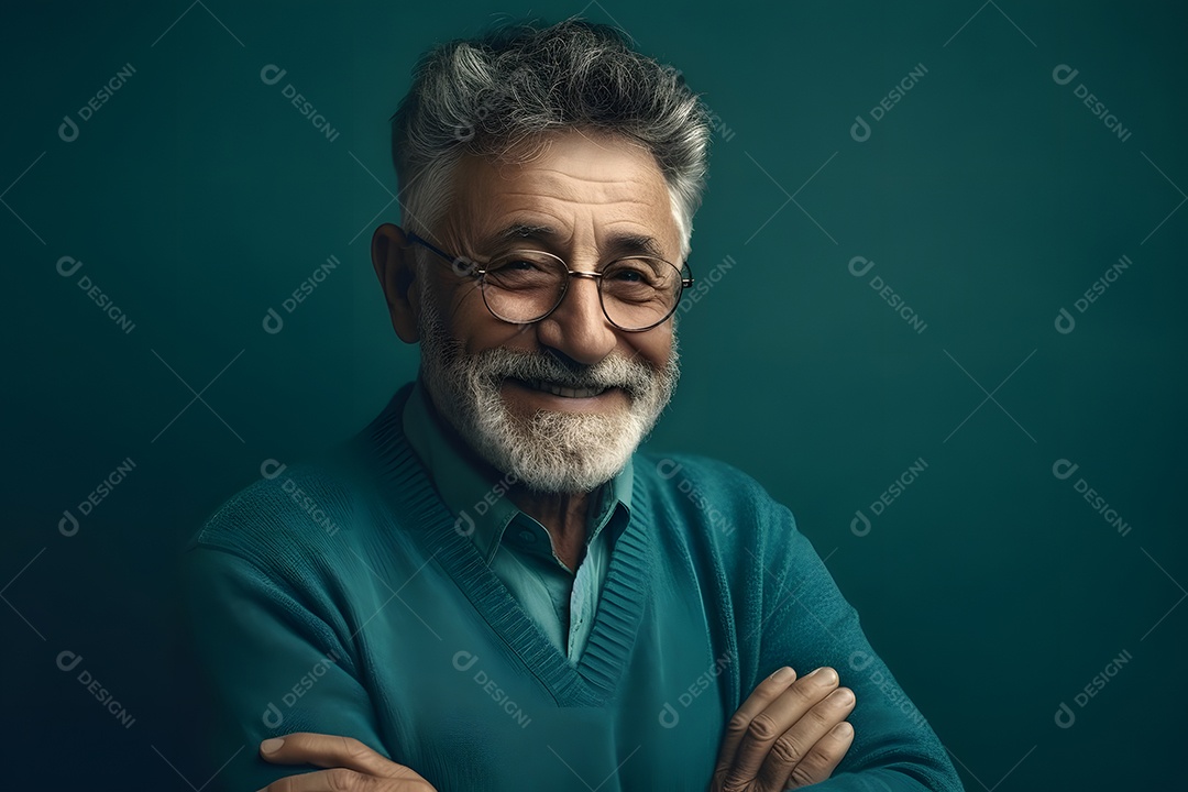 Homem funcionário público aposentado