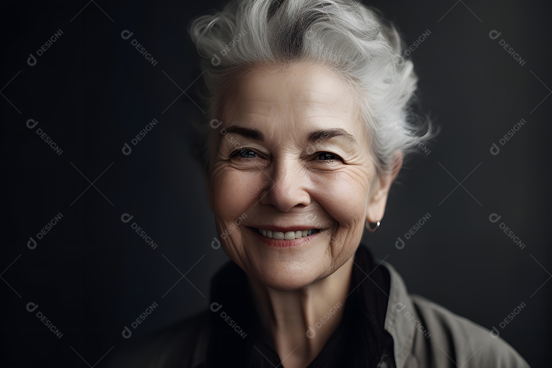 Mulher funcionário público aposentado