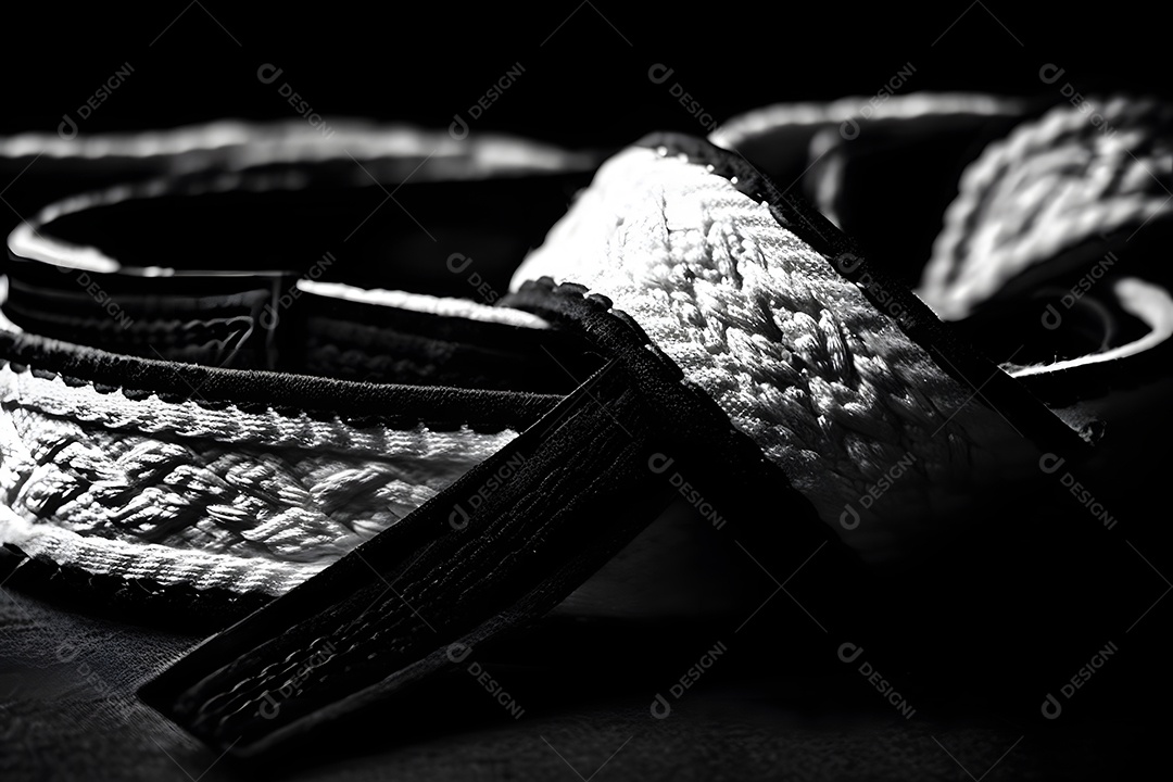 Faixa da roupa de karatê