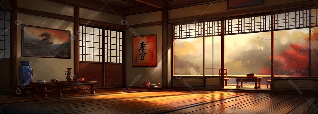 Sala de artes marciais, karatê