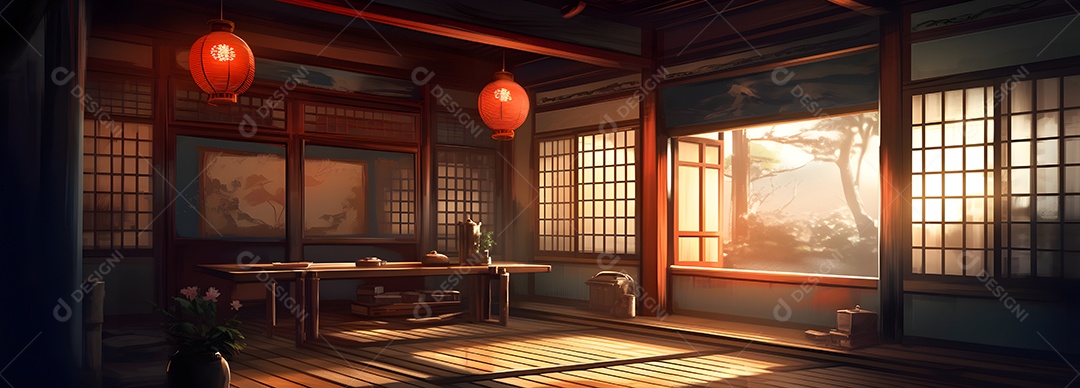 Sala de artes marciais japonesas, karatê