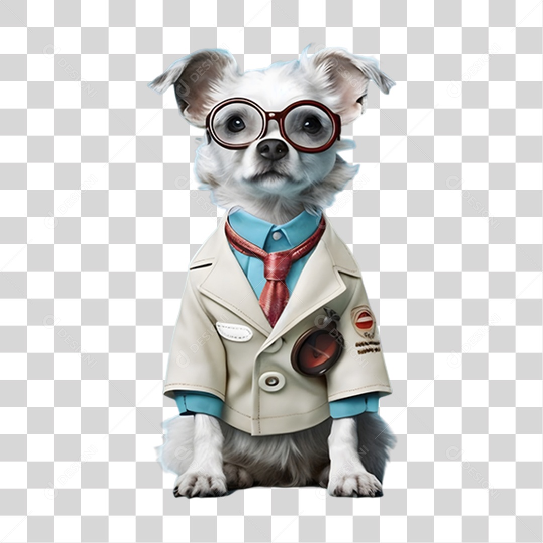 Cachorro Sentado PNG Transparente