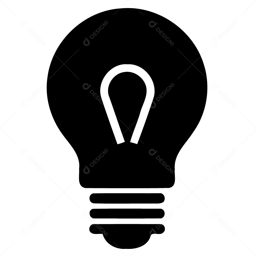 Lâmpada Ilustração Vetor EPS