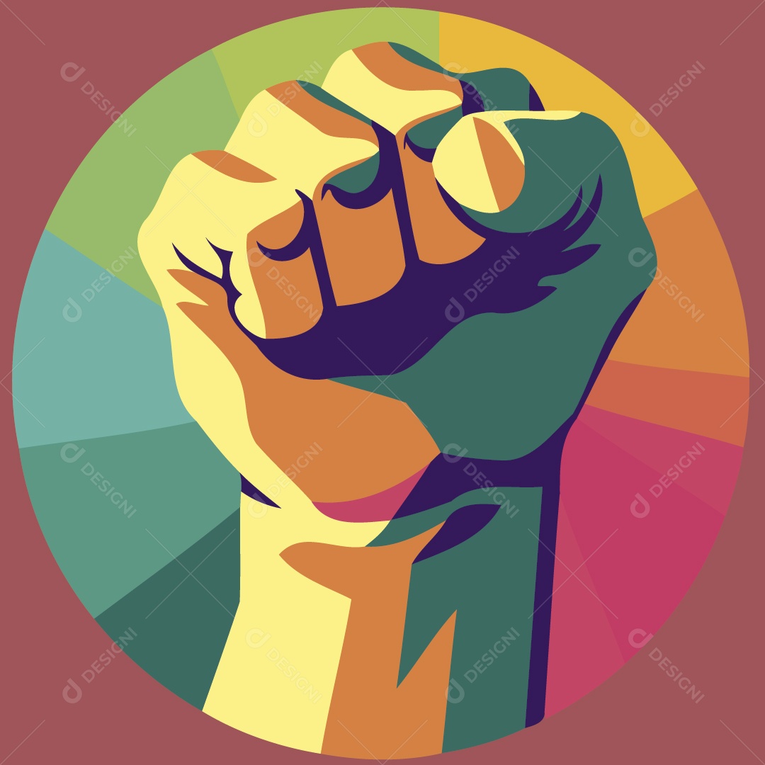 Símbolo do Movimento LGBT Ilustração Vetor EPS