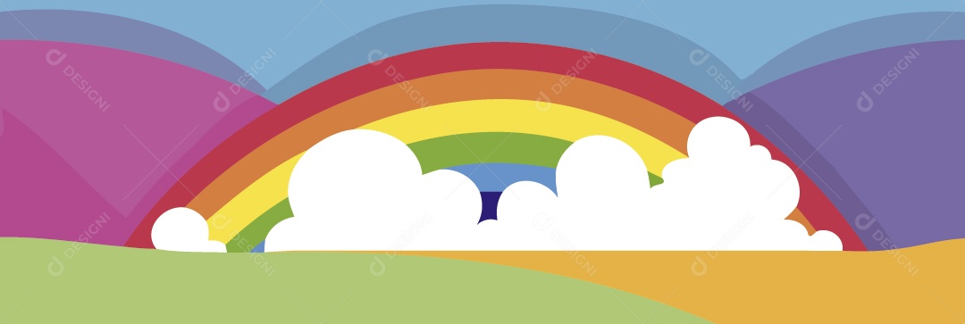 Cores do Movimento LGBT Ilustração Vetor EPS