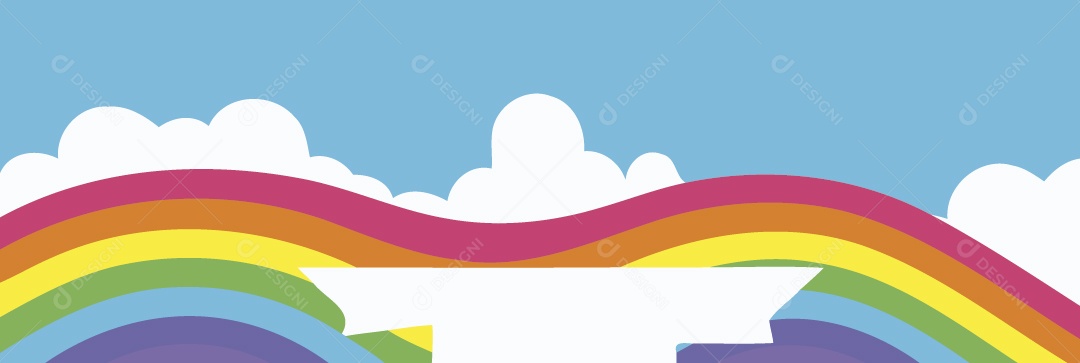 Cores do Movimento LGBT Ilustração Vetor EPS