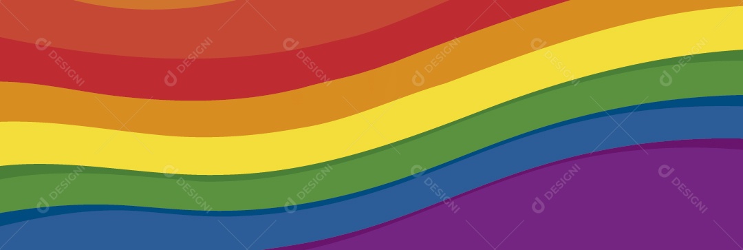 Cores do Movimento LGBT Ilustração Vetor EPS