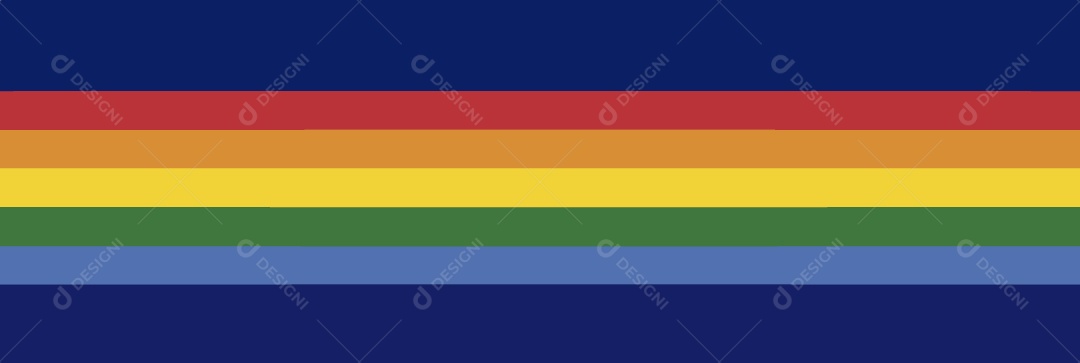 Cores do Movimento LGBT Ilustração Vetor EPS