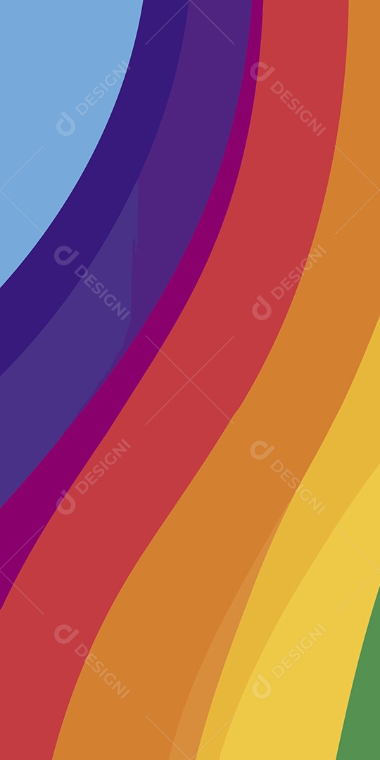 Cores do Movimento LGBT Ilustração Vetor EPS