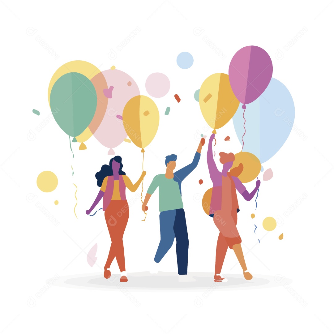 Parada do Movimento LGBT Ilustração Vetor EPS