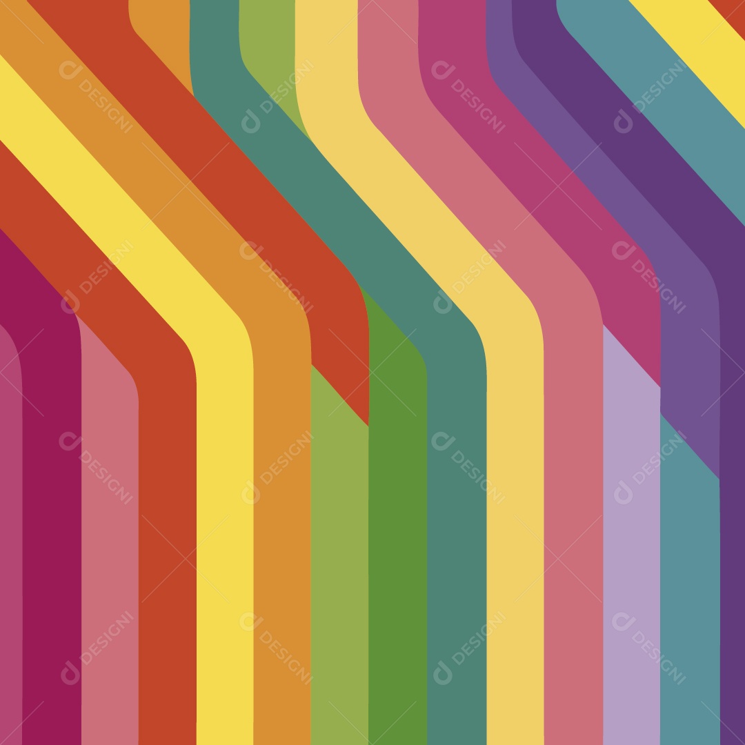 Cores do Movimento LGBT Ilustração Vetor EPS