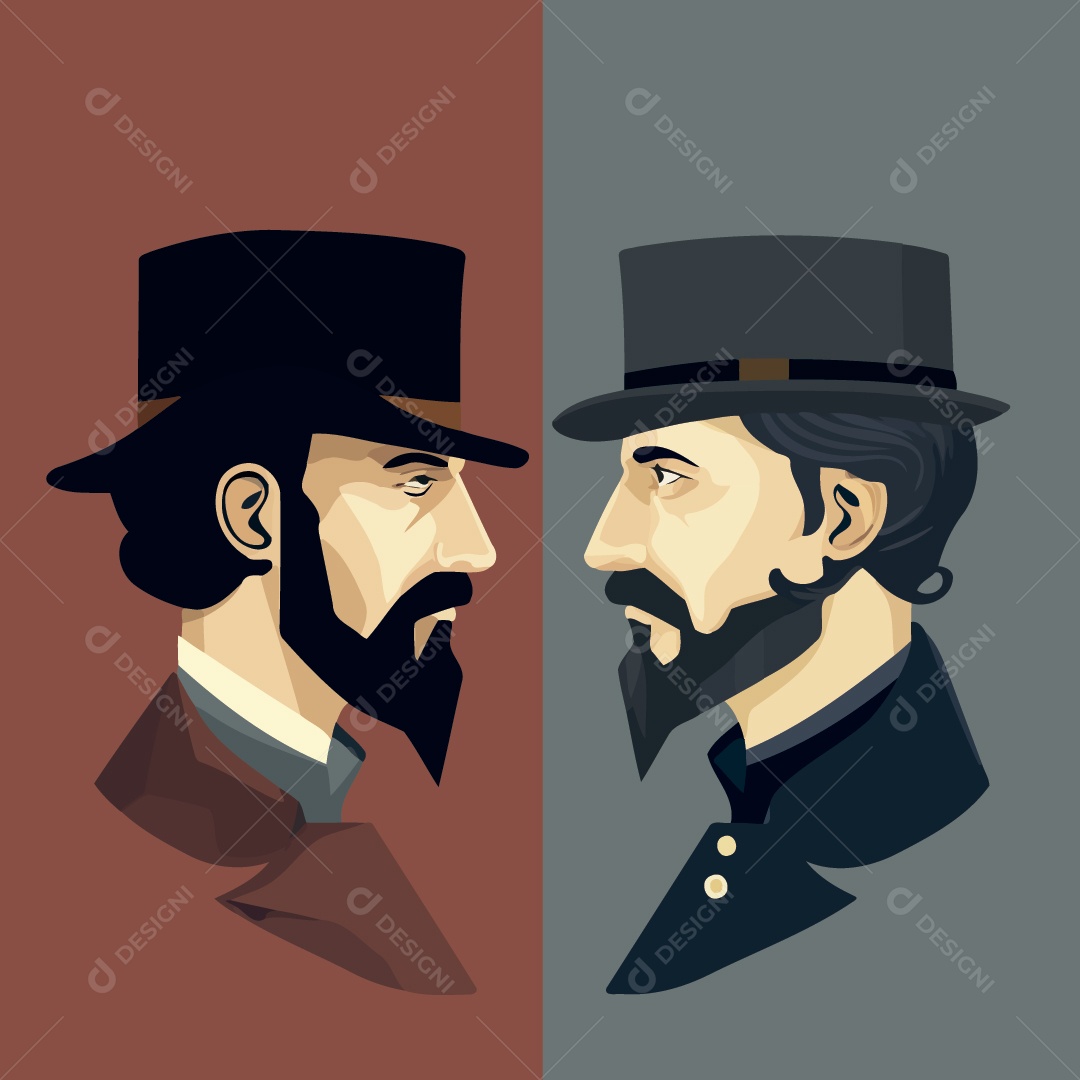 Soldados Da Guerra Ilustração Vetor EPS