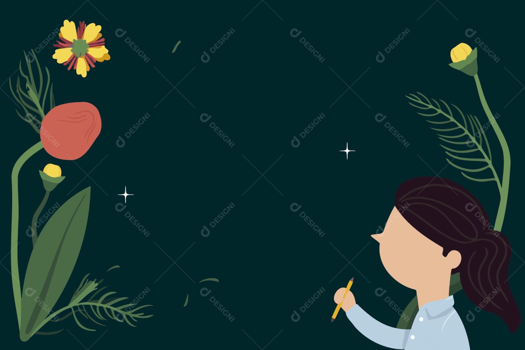 Professor Ilustração Vetor EPS