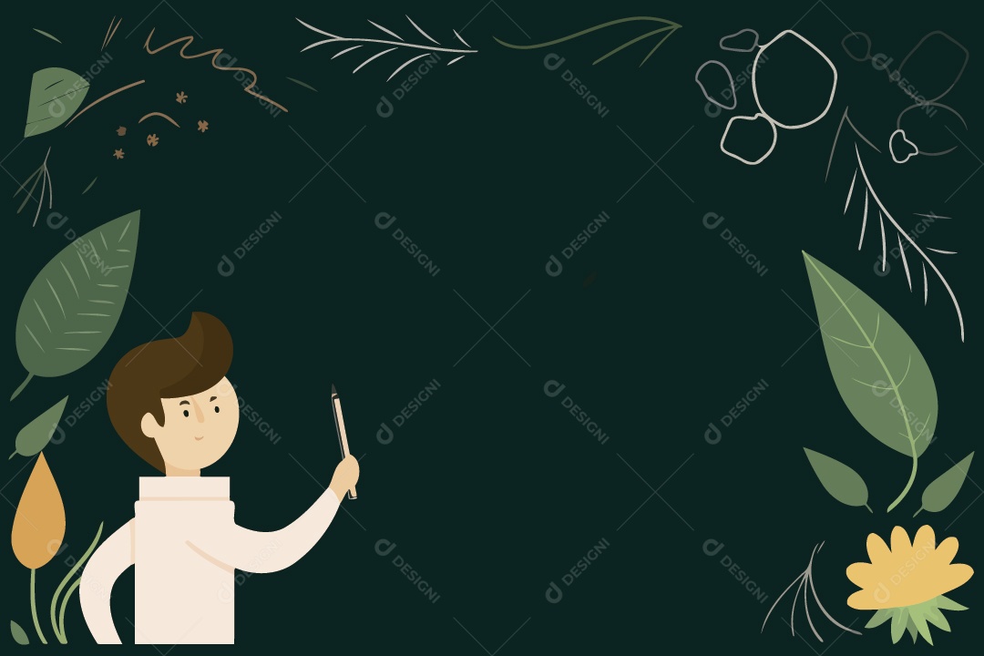 Professor Ilustração Vetor EPS