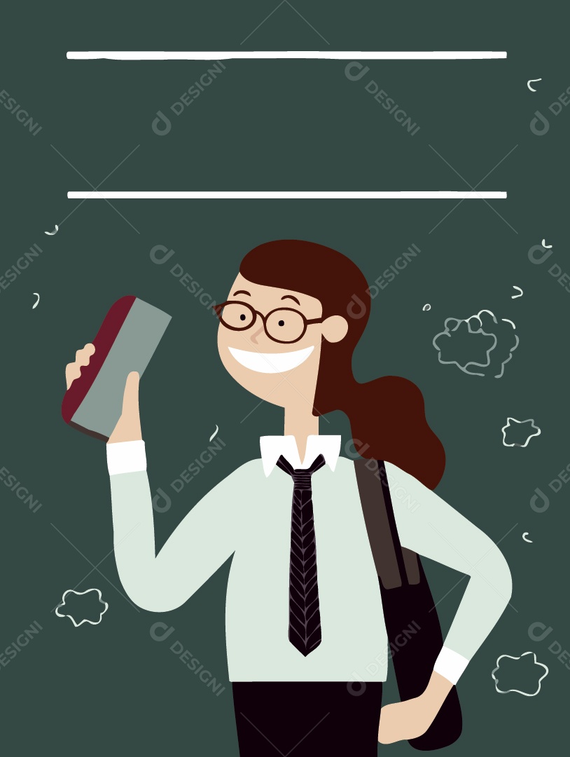 Professor Ilustração Vetor EPS