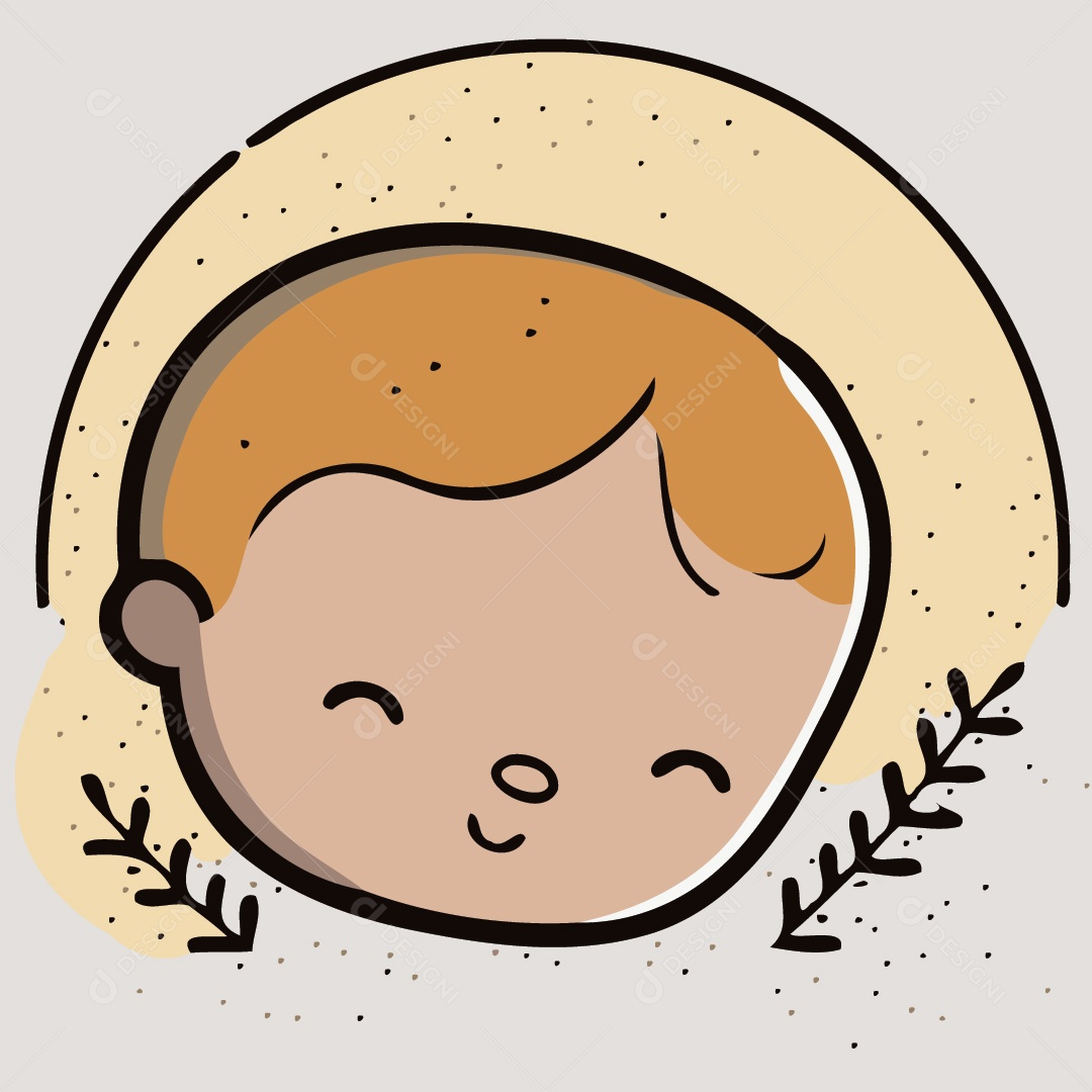 Ilustração de Bebê Vetor EPS