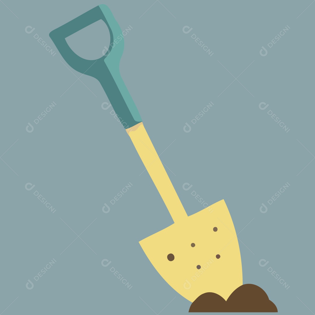 Ilustração de Pá Vetor EPS