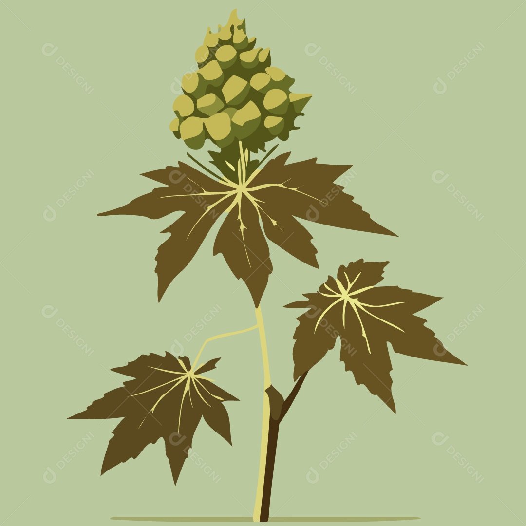 Planta Ilustração Vetor EPS