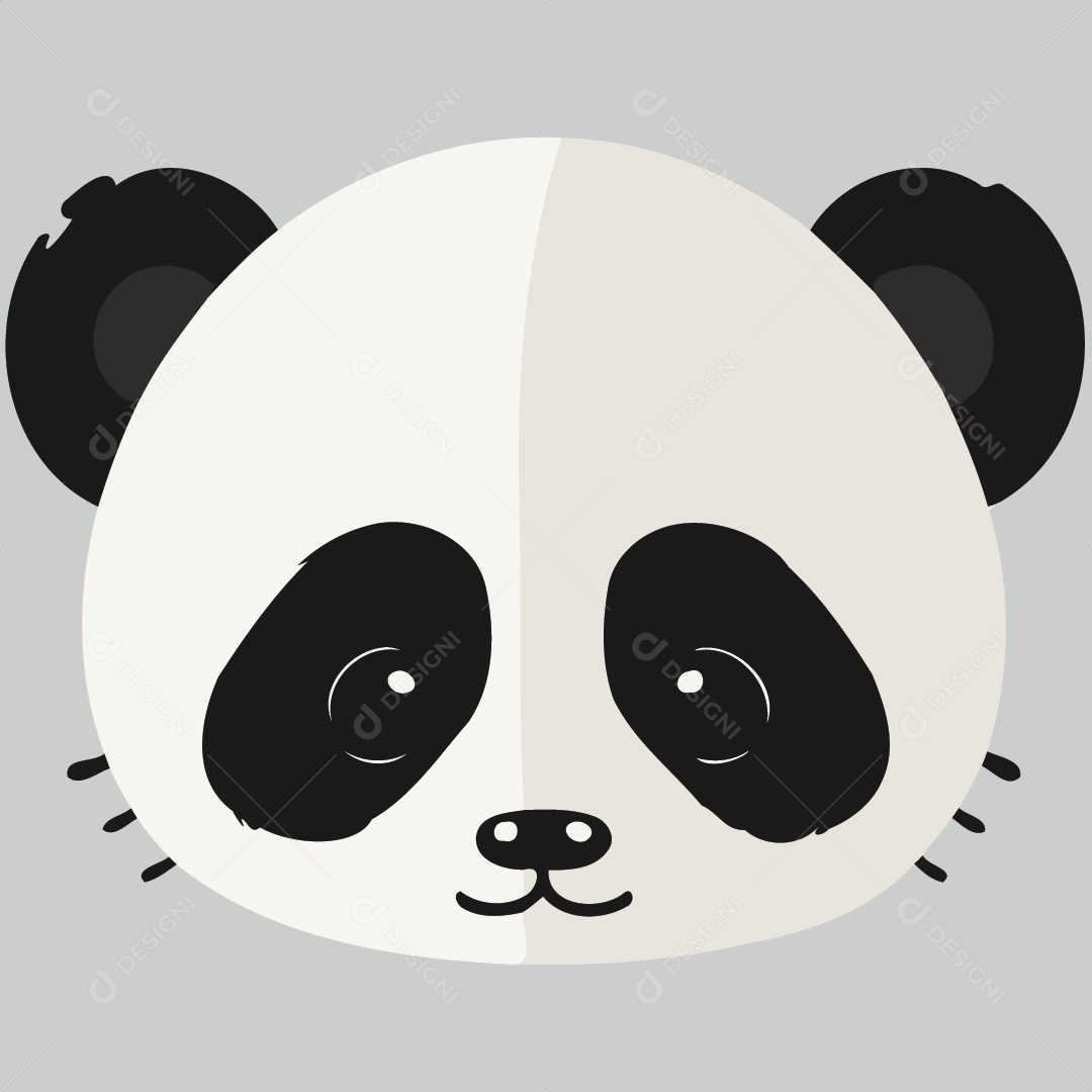 Urso Panda Ilustrações Vetor EPS