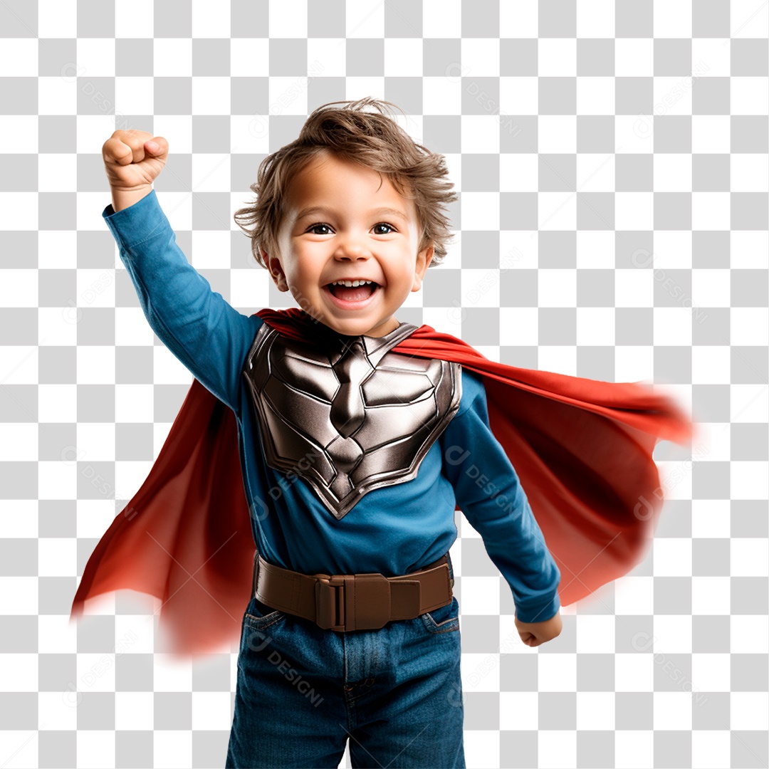 Criança Fantasiada PNG Transparente