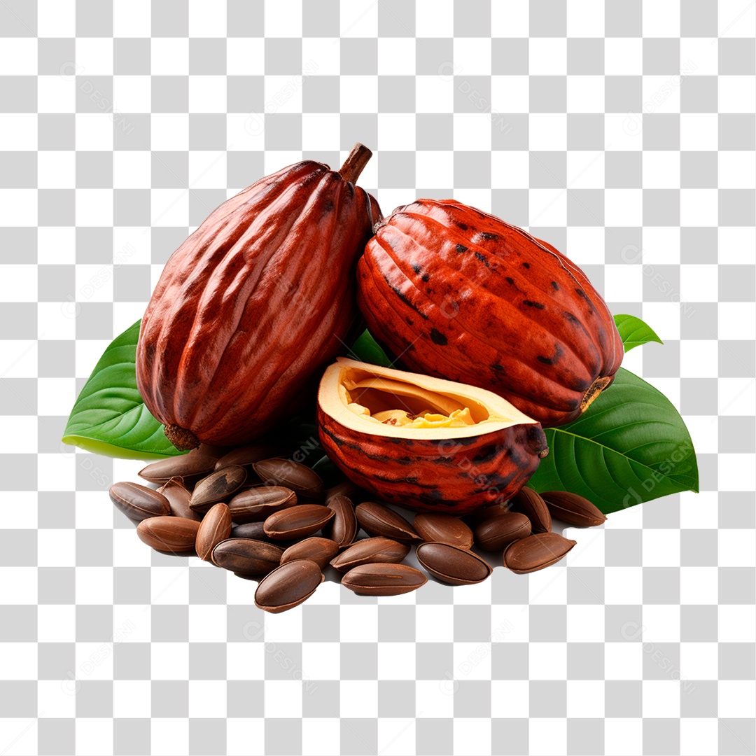 Cacau Fruta Colheita PNG Transparente