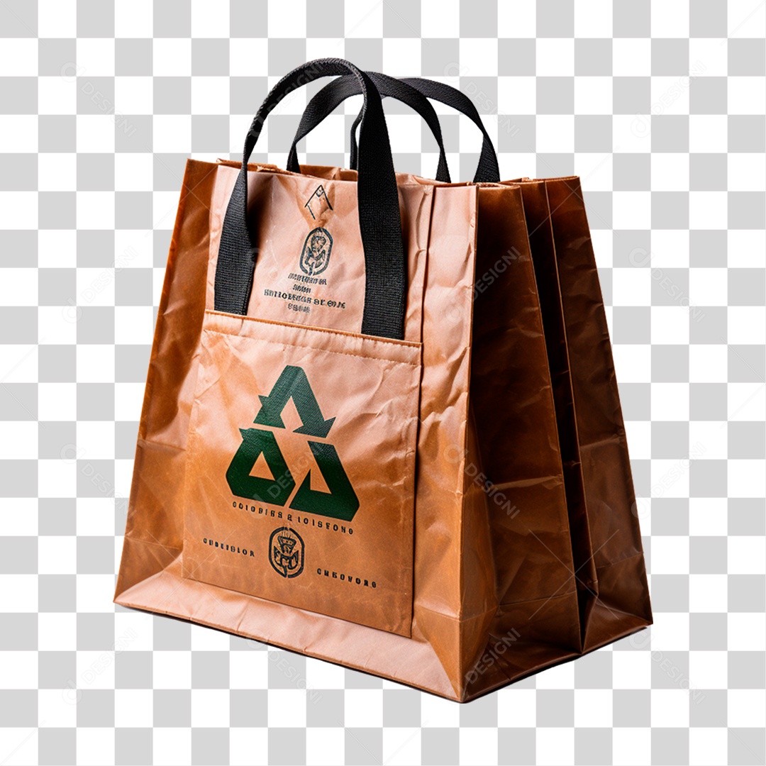 Sacola Reciclável PNG Transparente