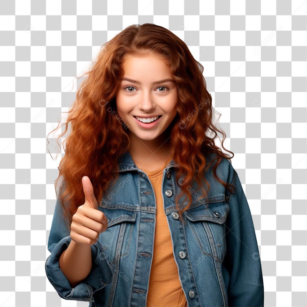 Mulher Sorrindo PNG Transparente