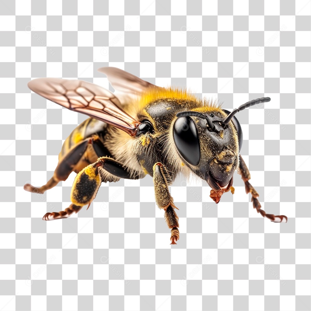 Abelha PNG Transparente