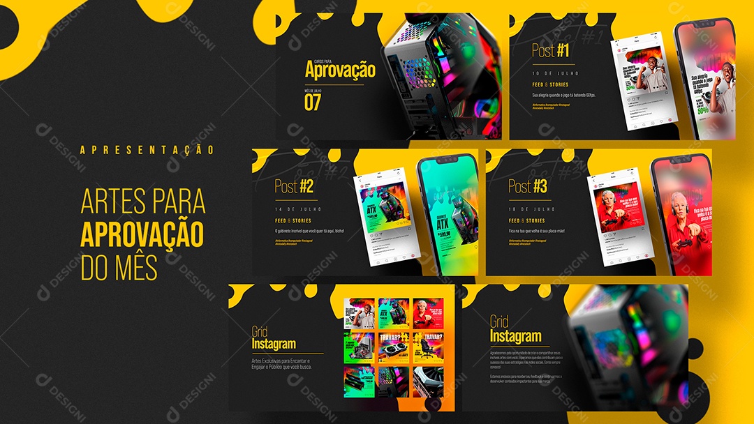 Proposta Comercial Loja Gamer PSD Editável