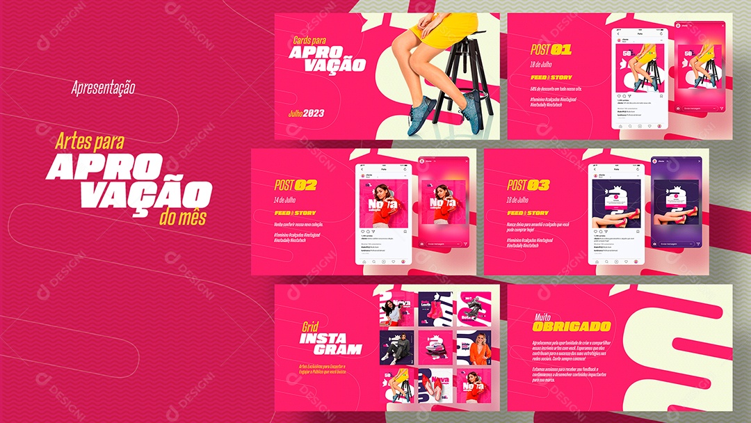 Proposta Comercial Loja De Calçados PSD Editável