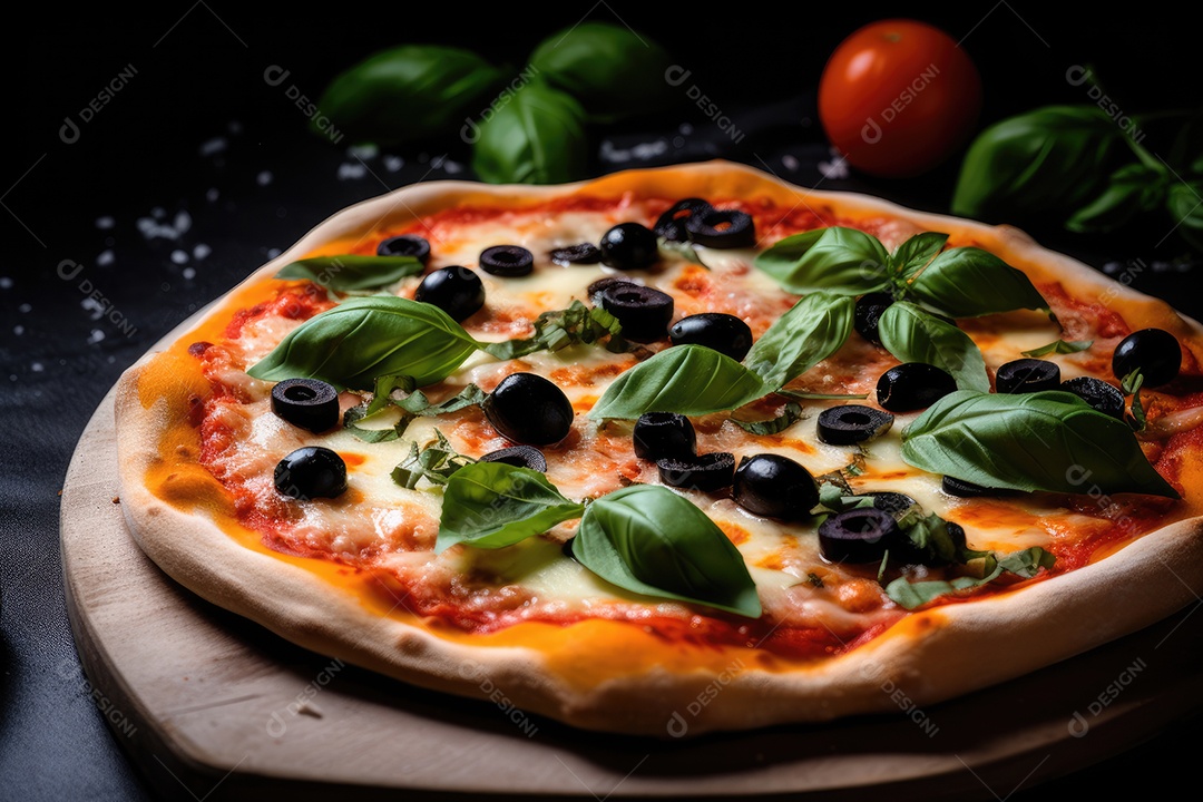 Suculenta Pizza Margherita: sabores italianos