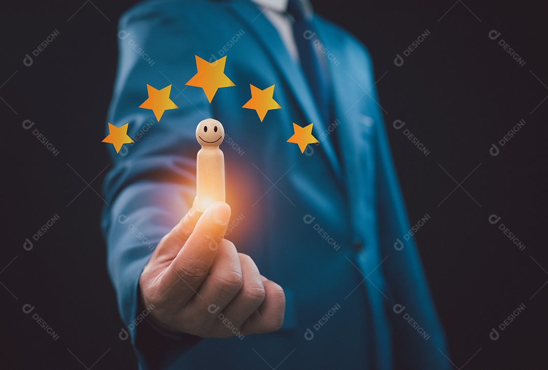 Conceito de Pesquisa de Satisfação do Cliente, aplicativo on-line de classificação de experiência de serviço, avaliação do cliente, qualidade do serviço do produto, revisão de feedback de satisfação, qualidade muito boa.