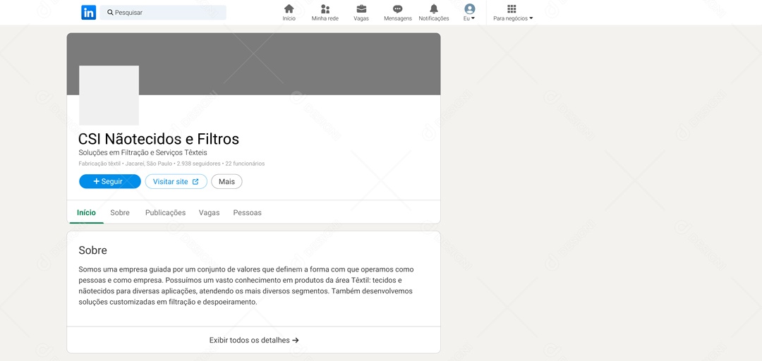 Clear and Dark LinkedIn Profile Editable PSD