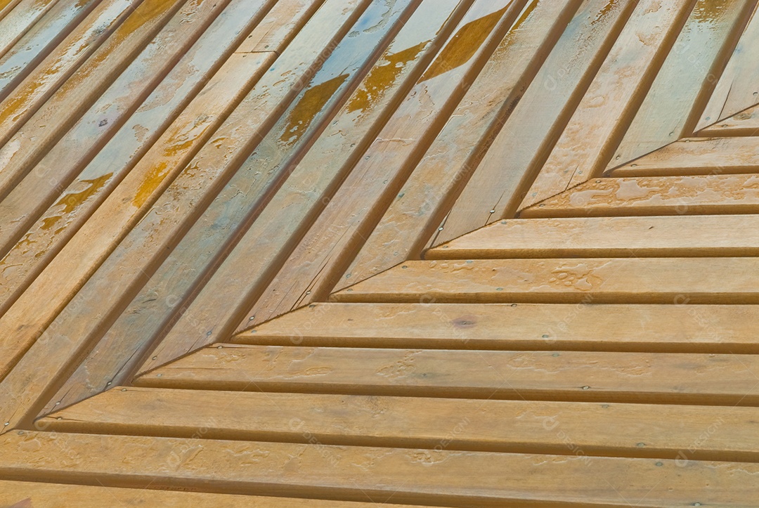 Detalhes piso de madeira