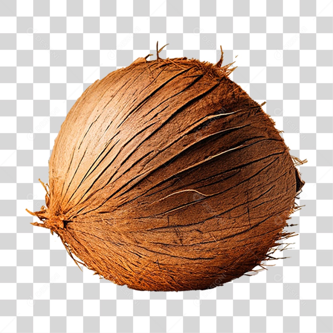 Coco Fechado PNG Transparente