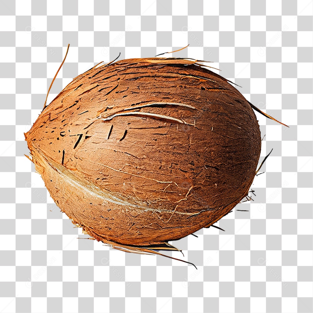 Coco Fechado PNG Transparente