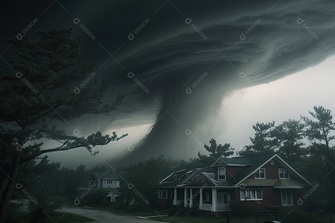 Devastação Voraz: A Fúria do Furacão