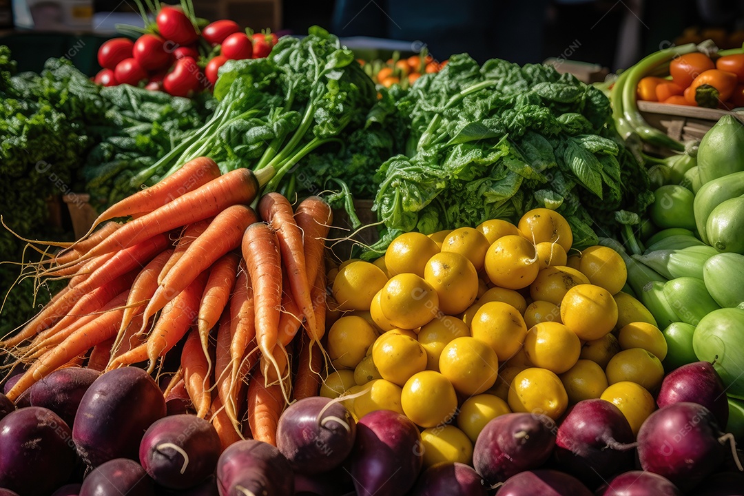 Feira do Sabor: Cores e Frescura dos Legumes